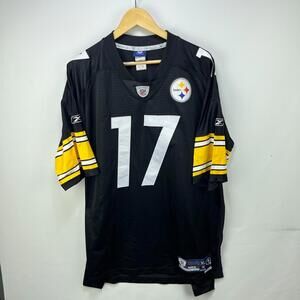 Vintage Pittsburgh Steelers Reebok Mike Wallace Jersey XL
